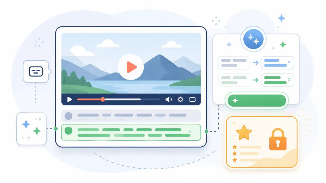 AI Subtitles: More Accuracy, More Convenience